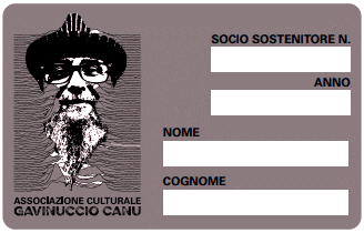 Tessera socio sostenitore